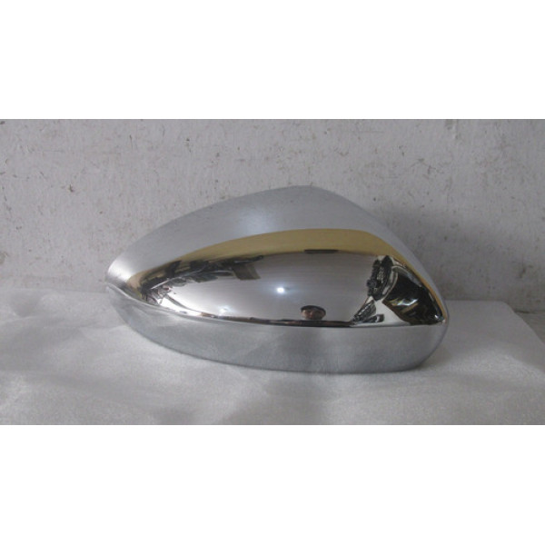 Capa Retrovisor Fiat Argo 2017 Ld S/furo Cromado