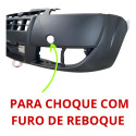 Parachoque Dianteiro Doblo 2010 2011 2012 2013 A 20 Com Furo Preto Liso Prontro Para Pintura