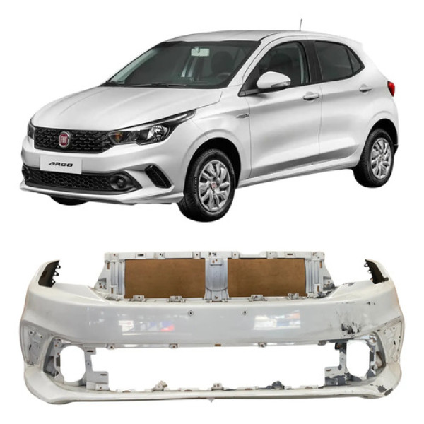 Para Choque Dianteiro Fiat Argo Original 26050501 Branco
