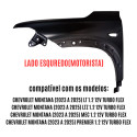 Para Lama Chevrolet Montana 2022 2023 Novo Original Esquerdo