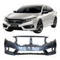 Para Choque Dianteiro Honda Civic 2017 Original 26082503 Cinza