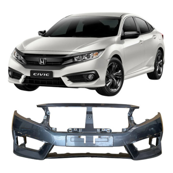 Para Choque Dianteiro Honda Civic 2017 Original 26082503 Cinza