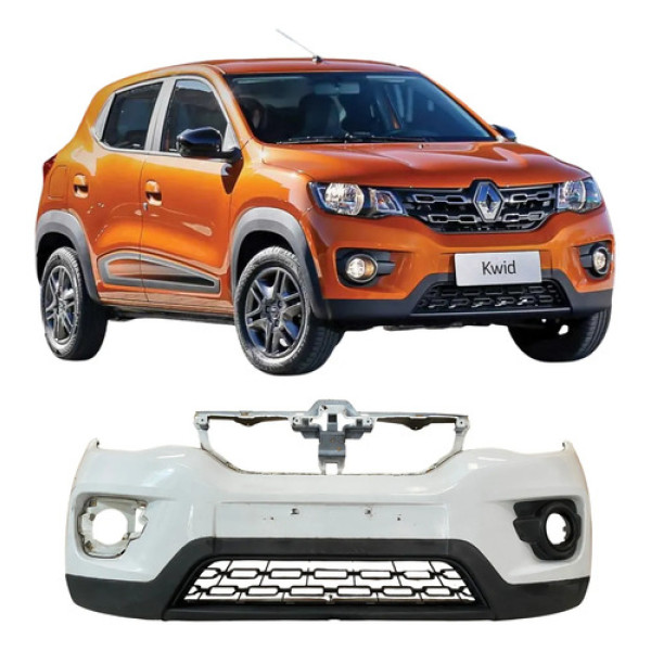 Para Choque Dianteiro Original Renault Kwid 26061210 Branco