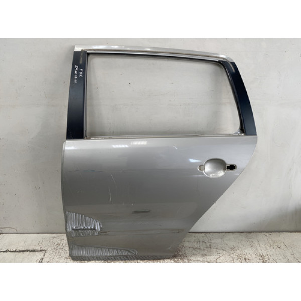 Porta Volkswagen Fox 24011601 Traseira Esquerdo Cinza
