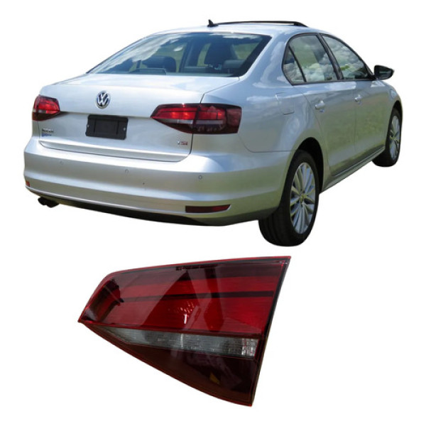 Lanterna Tampa Volkswagen Jetta 2015 Original 26091507 Direito/passageiro Vermelha
