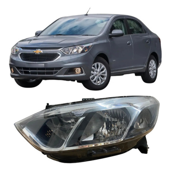 Farol Chevrolet Cobalt 2017 2018 2019 Original 26070908 Esquerdo