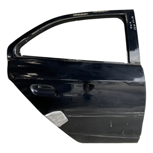 Porta Traseira Traseira Chevrolet Onix 2012 A 2015 23020714 Traseira Direito Preto