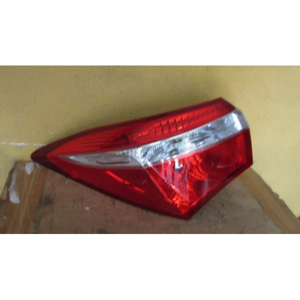 Lanterna Traseira Toyota Corolla 2015 Sem Led 17111311 Esquerdo Vermelho