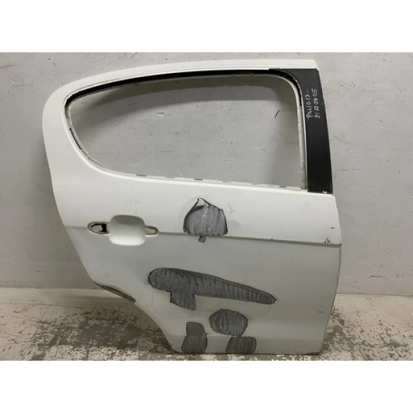 Porta Fiat Palio 2013 A 2018 21100405 Traseira Direito Branco