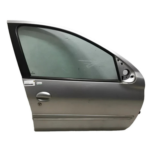 Porta Peugeot 207 Pdd14343 Dianteira Direito/cinza Cinza