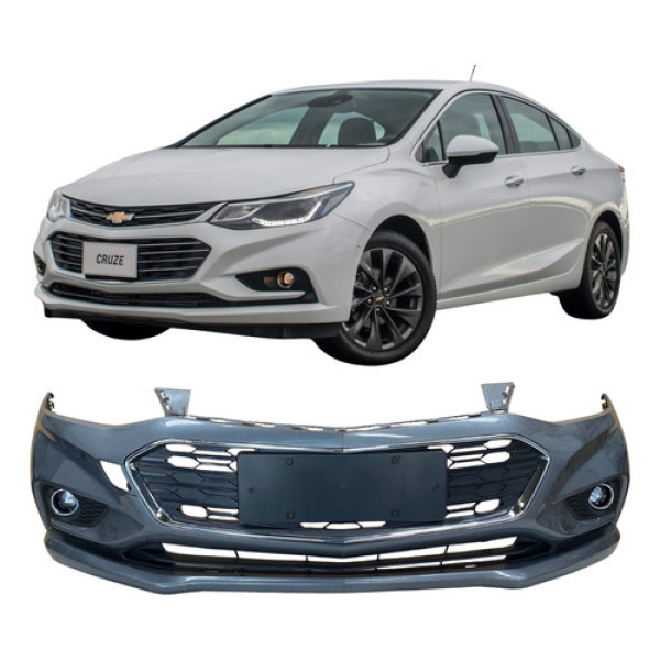 Para Choque Chevrolet Cruze Sedan 2017 2018 25111201 Cinza