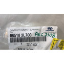 Aplique Farol Milha Hyundai Azera 2010 2011 Novo Original Ld Preto Direito