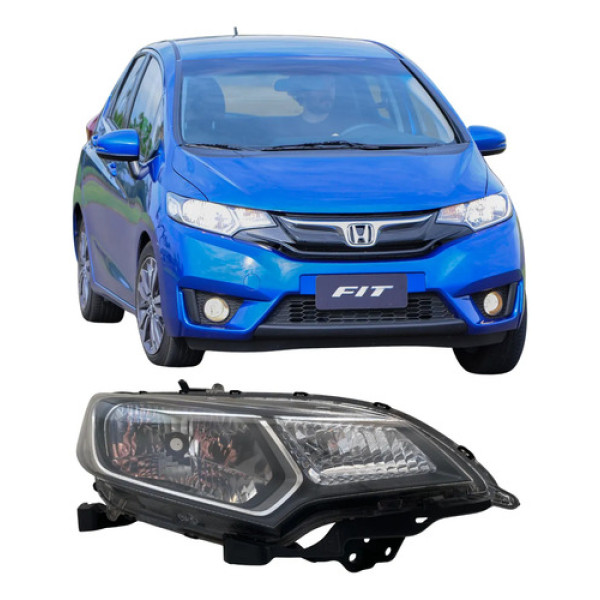 Farol Honda Fit Original 2015 2016 26042501 Direito/passageiro Direito