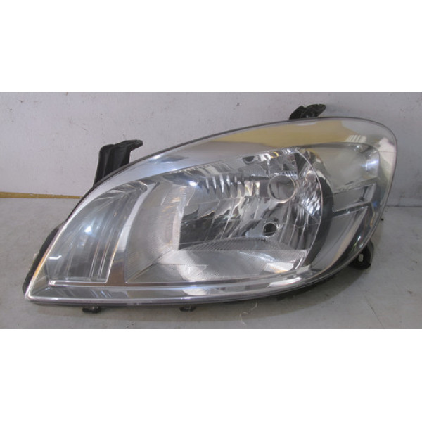 Farol Chevrolet Celta Cromado 23397 Esquerdo