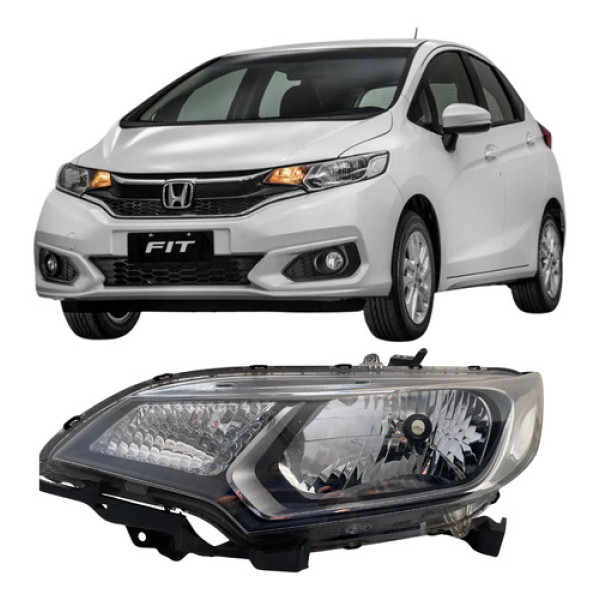 Farol Honda Fit 2015 2016 Original 26042513 Esquerdo/motorista Esquerdo