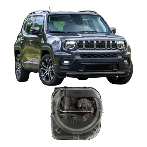 Farol Jeep Renegade Original 2023 A 2025 26040706 Direito/passageiro