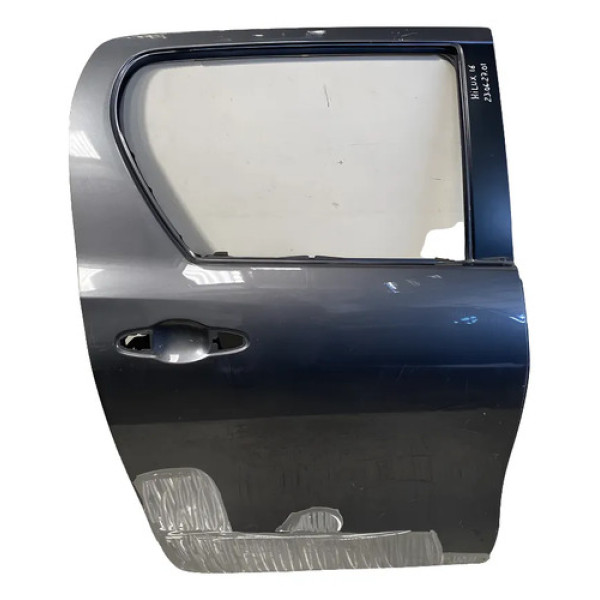 Porta Traseira Toyota Hilux 2015 2016 2017 23062701 Traseira Cinza