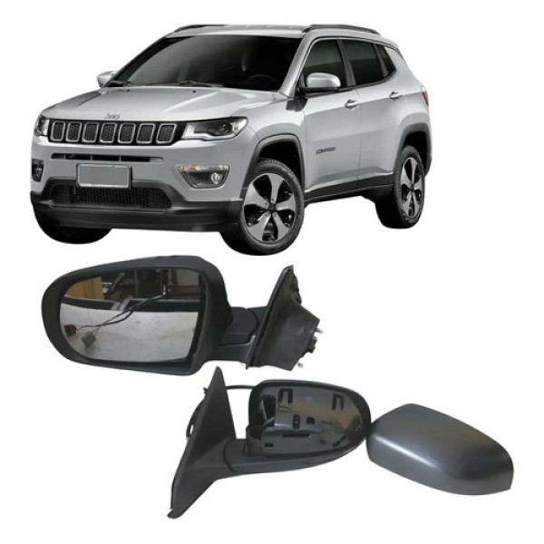 Retrovisor Jeep Compass 2016 A 2020 Le