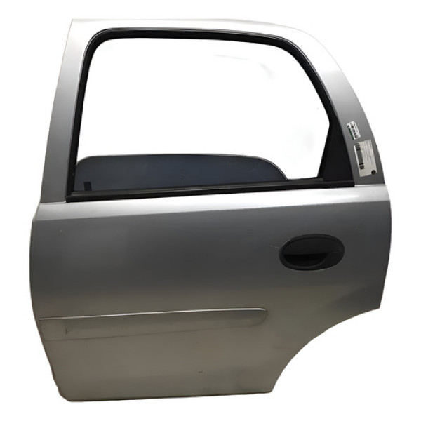 Porta Traseira Chevrolet Corsa Pte13581 Traseira Esquerda/cinza Cinza
