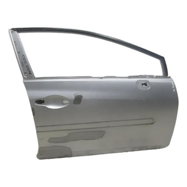 Porta Dianteira Honda Civic 2012 À 2016 24378 Dianteira Direito Cinza