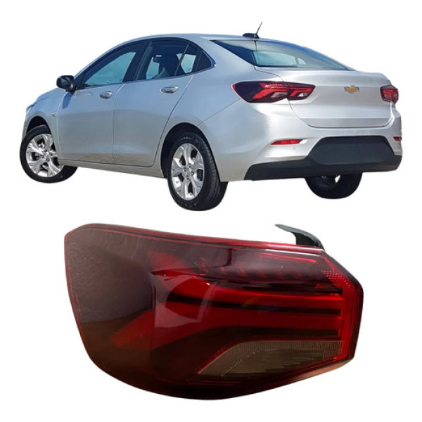 Lanterna Traseira Chevrolet Onix Plus Original Led 26091505 Esquerdo/motorista Vermelha