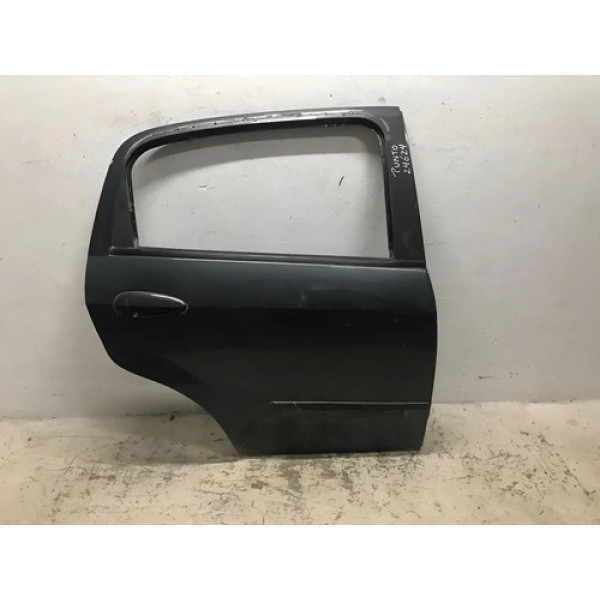 Porta Traseira Fiat Punto 24624 Traseira Direito Preto