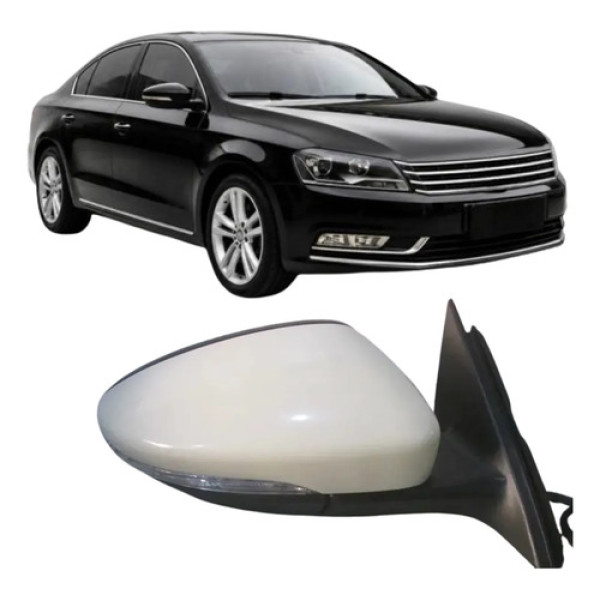 Retrovisor Volkswagen Passat 2012 A 2014 Novo Ld