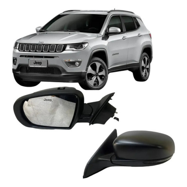 Retrovisor Jeep Compass 2016 A 2020 Novo Original Le