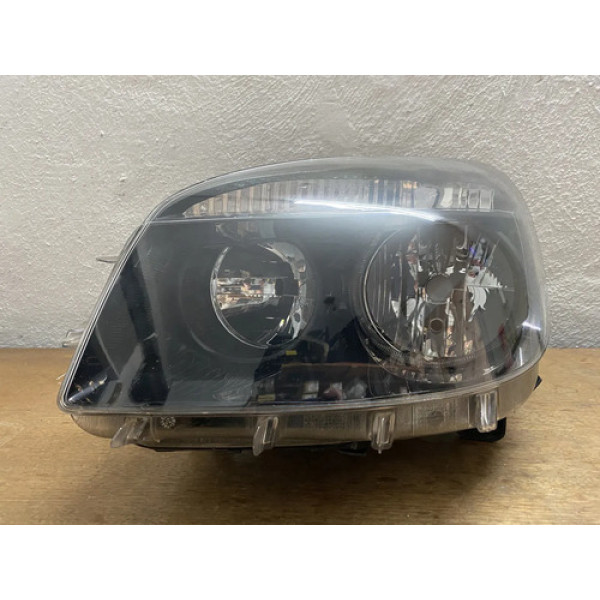 Farol Fiat Doblo Original Fume 2011 2012 2013 26080102 Esquerdo