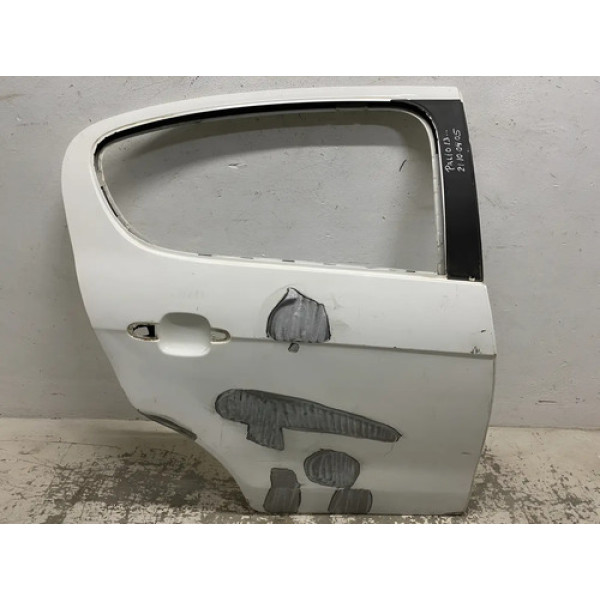 Porta Fiat Palio 2013 A 2018 21100405 Traseira Direito Branco