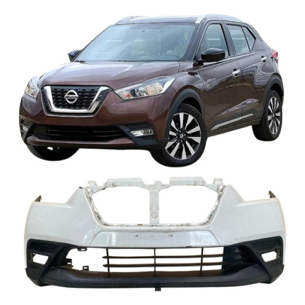 Para Choque Dianteiro Nissan Kicks Original 26090804 Branco