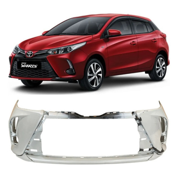 Para Choque Dianteiro Toyota Yaris 2022 2023 2024 26032503 Branco