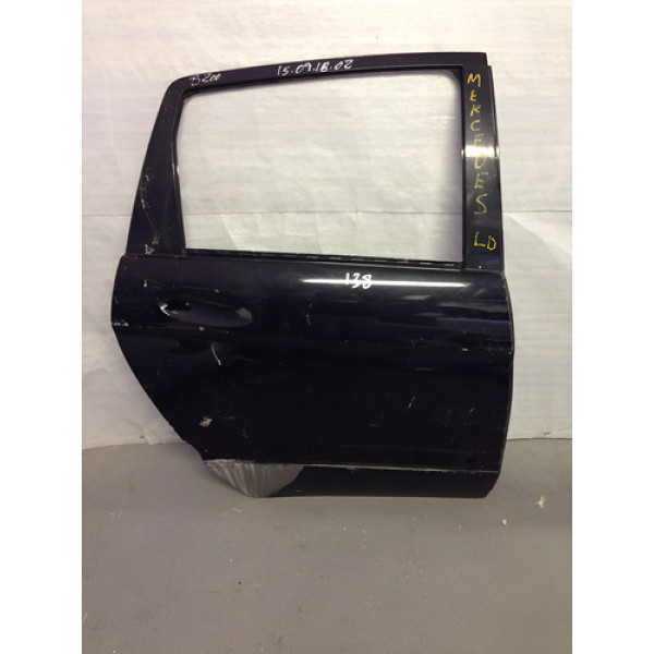 Porta Mercedes Benz B200 Cp15091802 Traseira Direito Preto