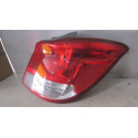 Lanterna Chevrolet Onix 2012 2013 2014 2015 25079 Direito/passageiro Vermelho