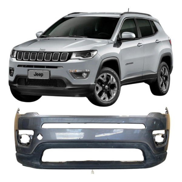 Para Choque Dianteiro Jeep Compass Flex Original 26082705 Cinza