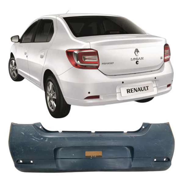 Para Choque Traseiro Renault Logan 2015 2016 26041409
