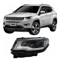 Farol Jeep Compass Original Eletrico Sem Xenon 26091605 Esquerdo/motorista Esquerdo