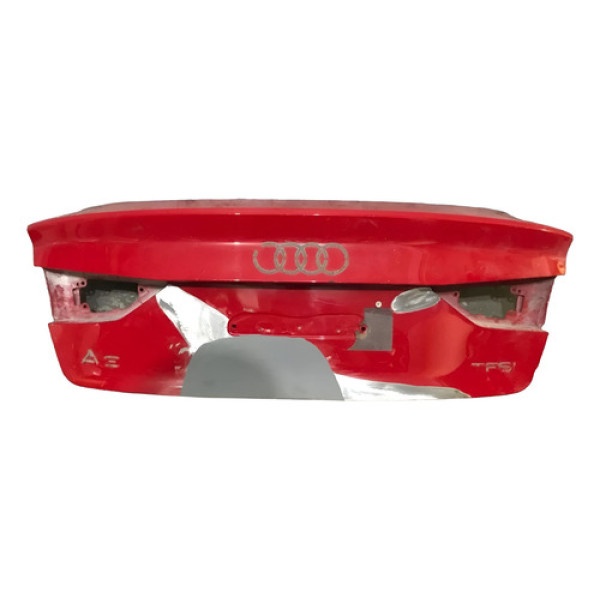 Tampa Traseira Audi A3 Sedan 2014 2015 2016 18032216 Vermelho