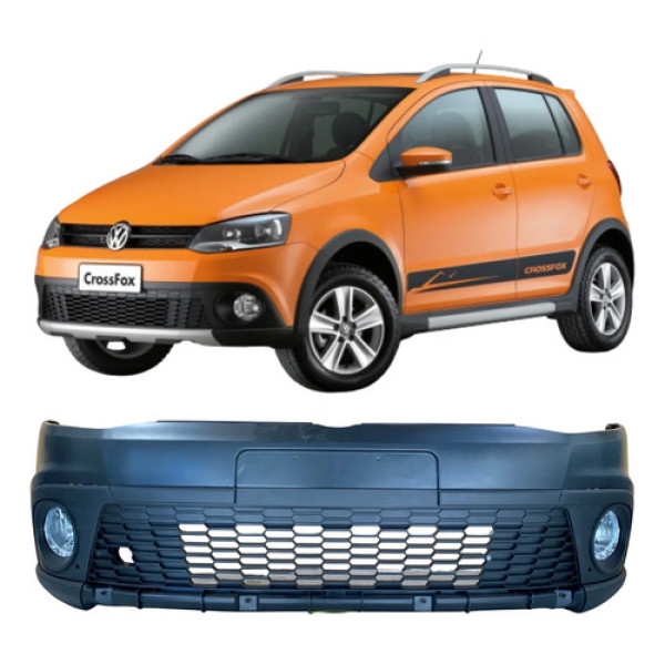 Para Choque Dianteiro Volkswagen Crossfox 2011 Novo 2651201 Sem Cor