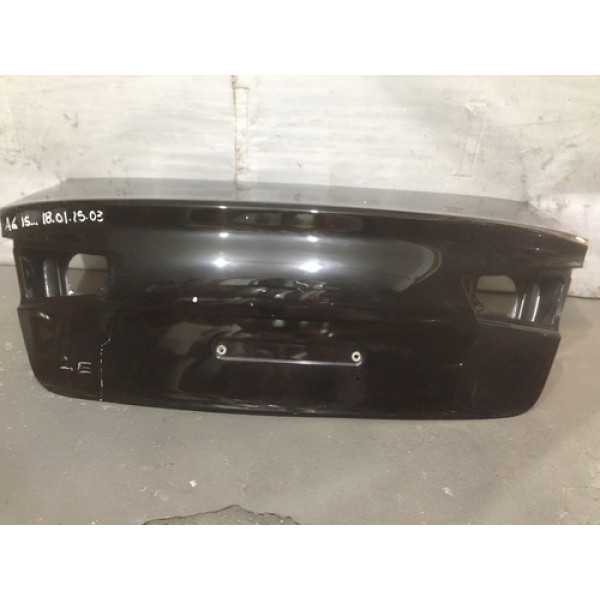 Tampa Traseira Audi A6 2015 2016 18011503 Preto
