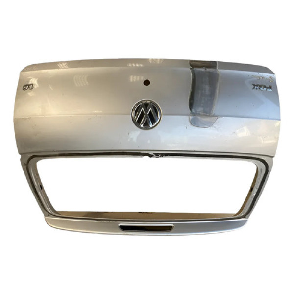 Tampa Traseira Volkswagen Fox 2011 A 2014 22052613 Prateado