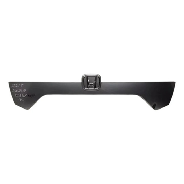Aplique Tampa Traseira Honda Civic 2017 2018 21062317