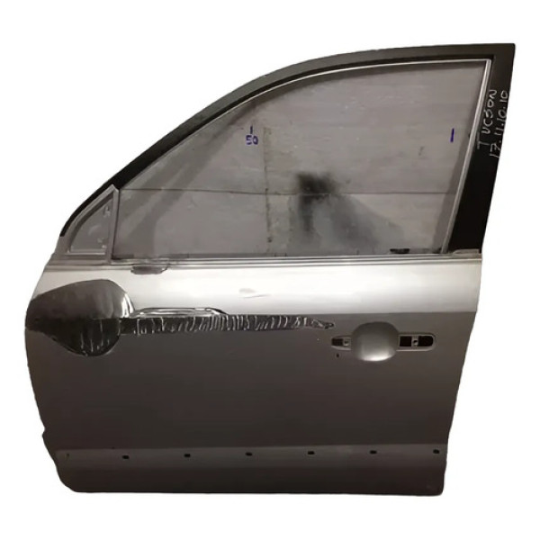 Porta Hyundai Tucson 17111010 Dianteira Esquerdo Prateado
