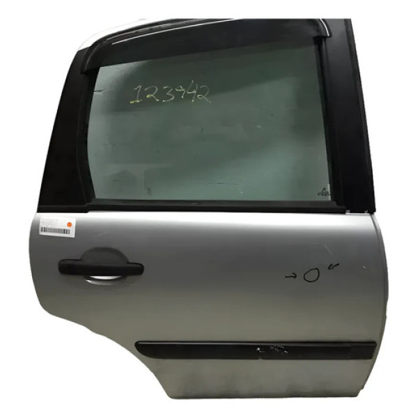 Porta Traseira Citroen C3 Ptd16191 Traseira Direito/prateado Prateado