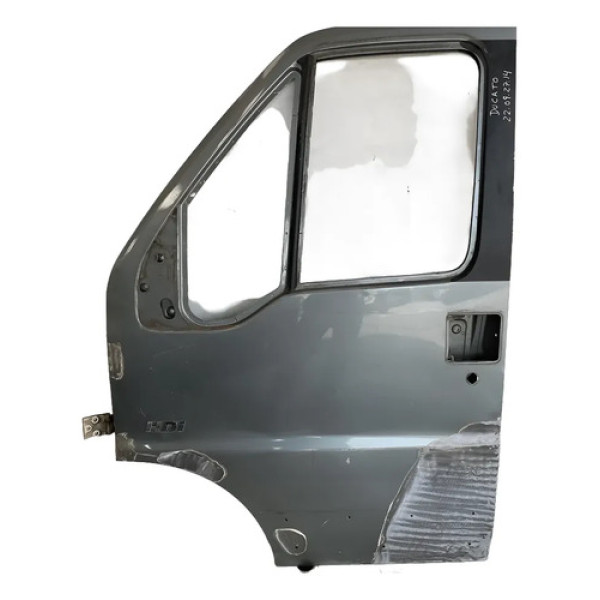 Porta Dianteira Fiat Ducato 2006 2007 2008 2009 22092714 Dianteira Esquerdo Cinza