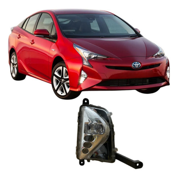 Farol De Milha Direito Toyota Prius 2016 2017 Led 26090401