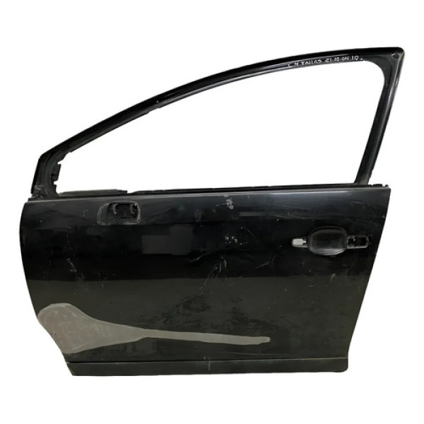 Porta Citroen C4 Pallas 21100410 Dianteira Esquerdo Preto