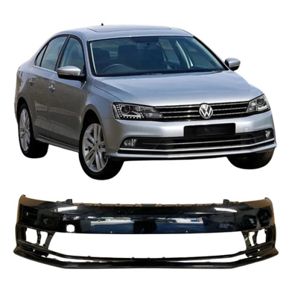 Para Choque Dianteiro Volkswagen Jetta Original 26082701 Preto
