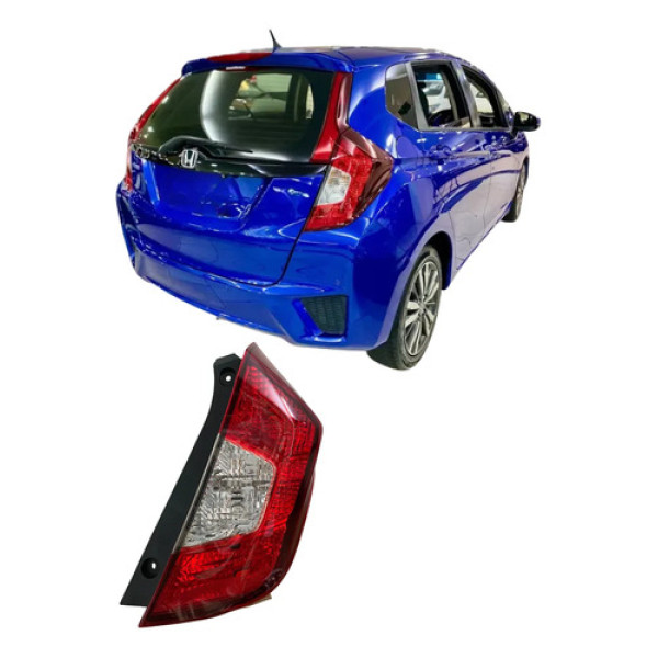 Lanterna Honda Fit 2015 2016 Original Sem Led 26061305 Direito/passageiro Vermelha
