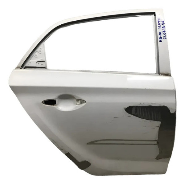 Porta Hyundai Hb20 Hatch 2012 A 2018 21071346 Traseira Direito Branco